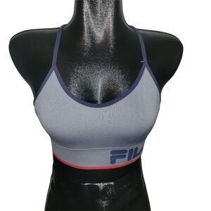 Fila Women's Gray Sports Bra S